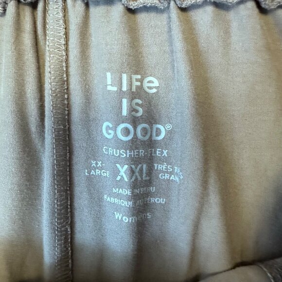 Life Is Good Womens Crusher Flex Jogger Pants Size XXL Blue Pull On Pockets - Picture 3 of 10